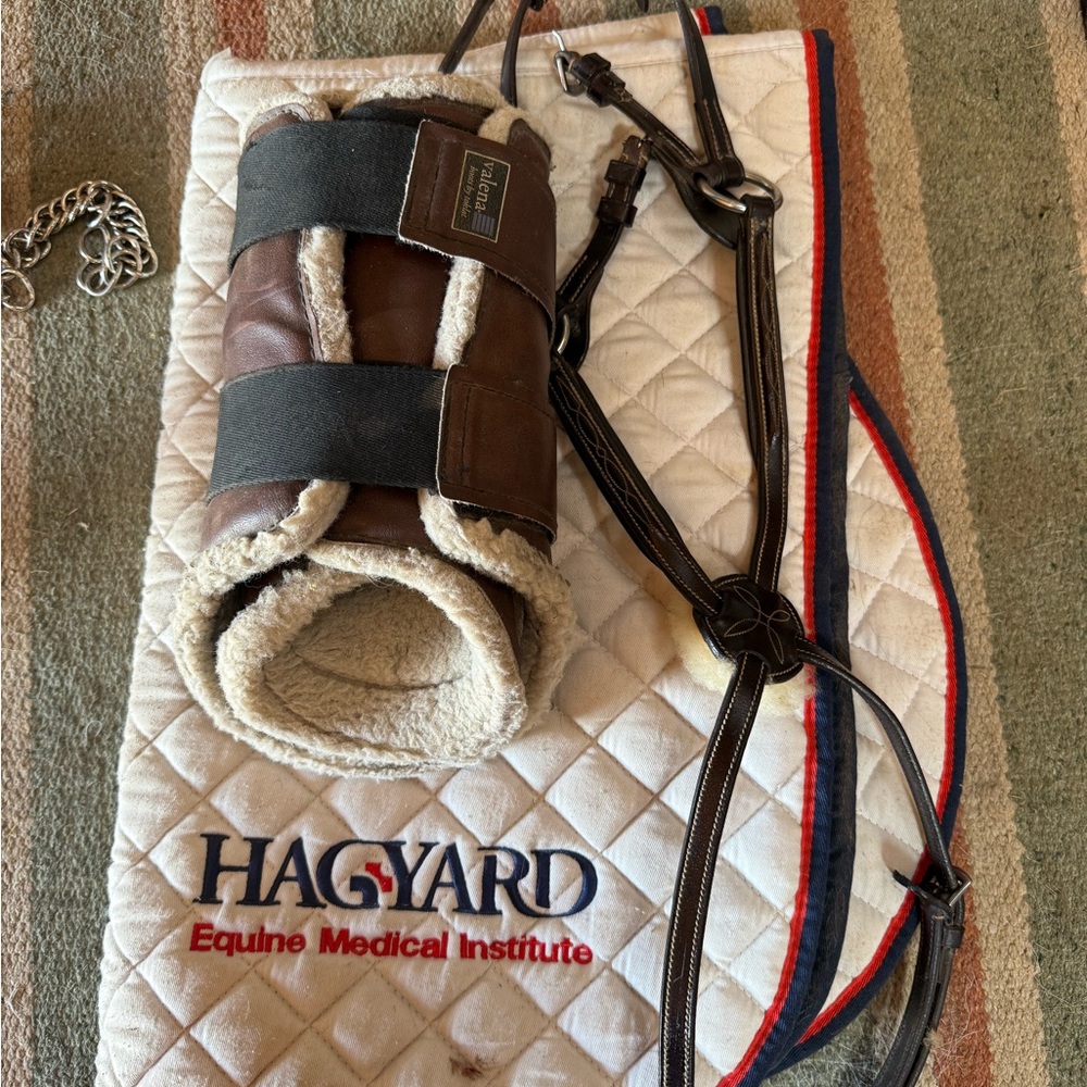 Tack Lot (boots, pad, nose band)